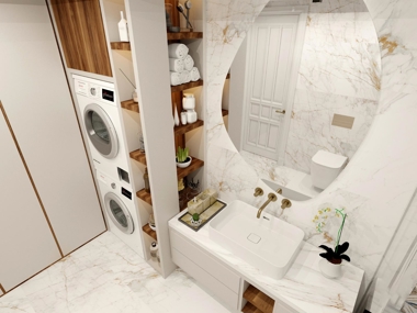 Banyo, Lavabo ve Duşakabin Küçük